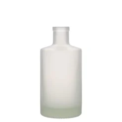 Bottiglia di vetro da 500 ml 'Caroline', ghiacciata, bocca: sughero