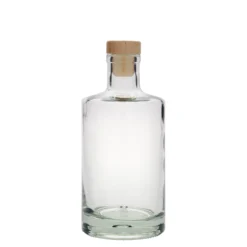 Bottiglia di vetro da 500 ml 'Caroline', bocca: tappo di sughero