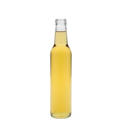Bottiglia di vetro da 250 ml 'Cilindrica', bocca: PP 28