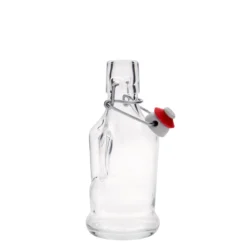 Bottiglia di vetro da 200 ml 'Classica', bocca: chiusura a leva