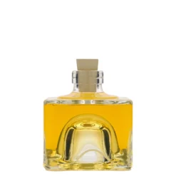 Bottiglia di vetro da 200 ml 'Cocolores', quadrata, bocca: sughero
