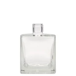 Bottiglia di vetro da 500 ml 'Cube', quadrata, bocca: PP 31,5