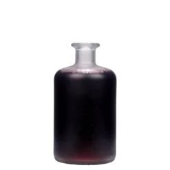 Bottiglia di vetro da 500 ml, da farmacista, ghiacciata, bocca: sughero