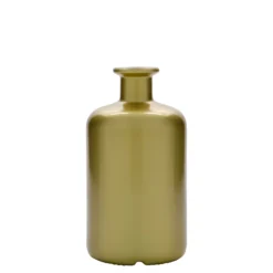 Bottiglia di vetro da 500 ml, da farmacista, oro, bocca: sughero