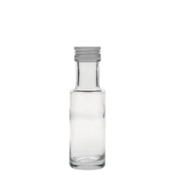 Bottiglia di vetro da 100 ml 'Dorica', bocca: PP 31,5
