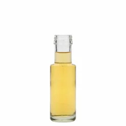 Bottiglia di vetro da 100 ml 'Dorica', bocca: PP 31,5