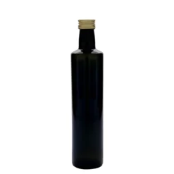 Bottiglia di vetro da 500 ml 'Dorica', verde antico, bocca: PP 31,5