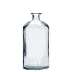 Bottiglia di vetro da 1.000 ml 'Dundee', ovale, bocca: tappo di sughero