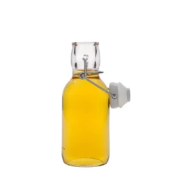 Bottiglia di vetro da 250 ml 'Emilia', bocca: chiusura a leva