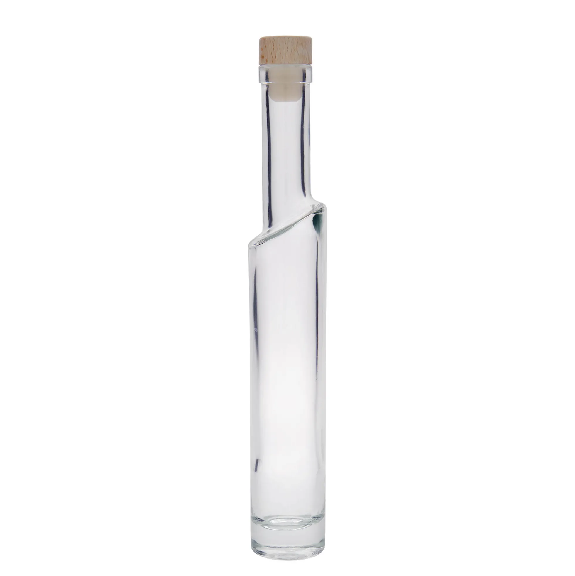Bottiglia di vetro da 200 ml 'Feeling', bocca: sughero