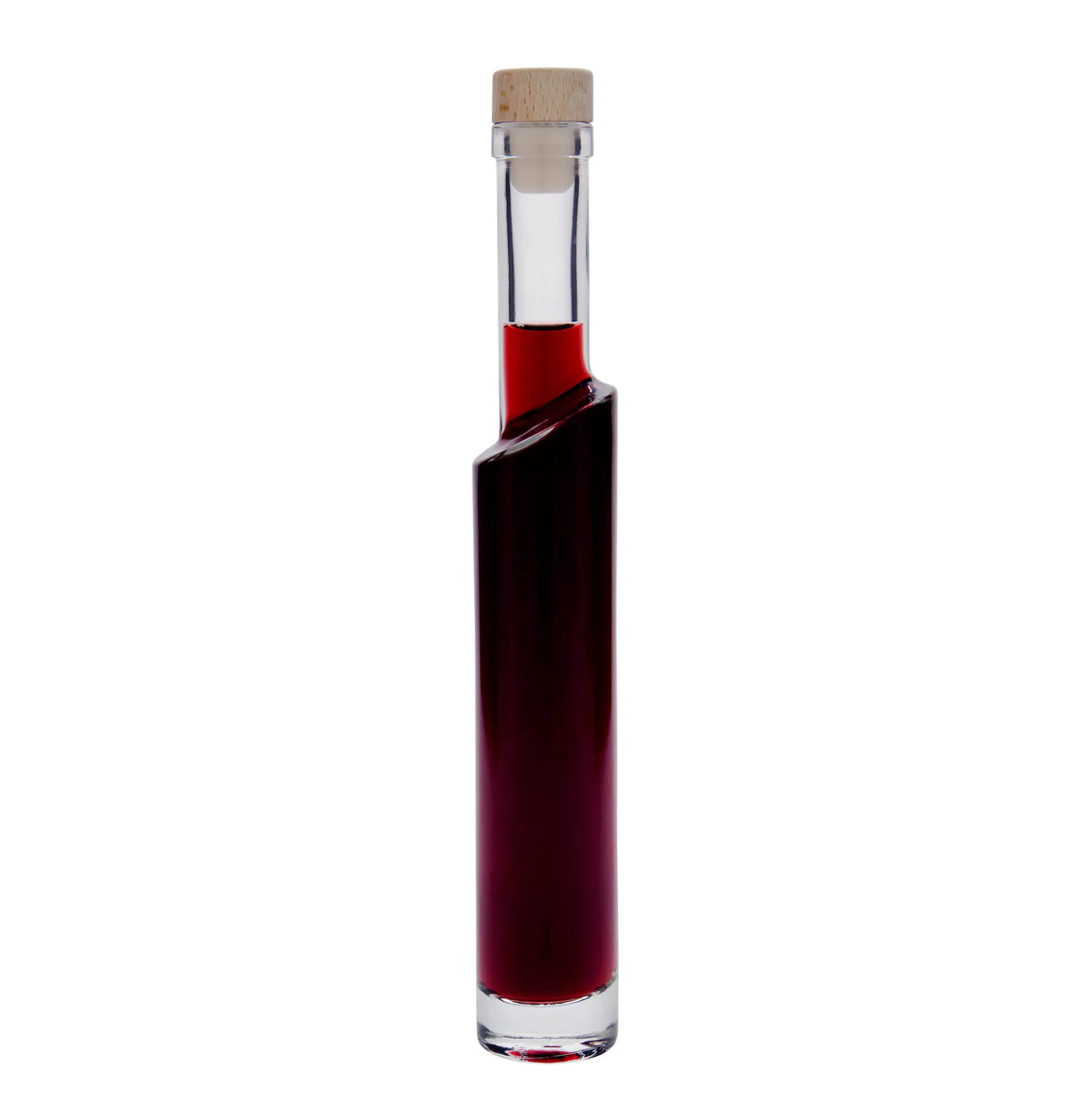 Bottiglia di vetro da 200 ml 'Feeling', bocca: sughero