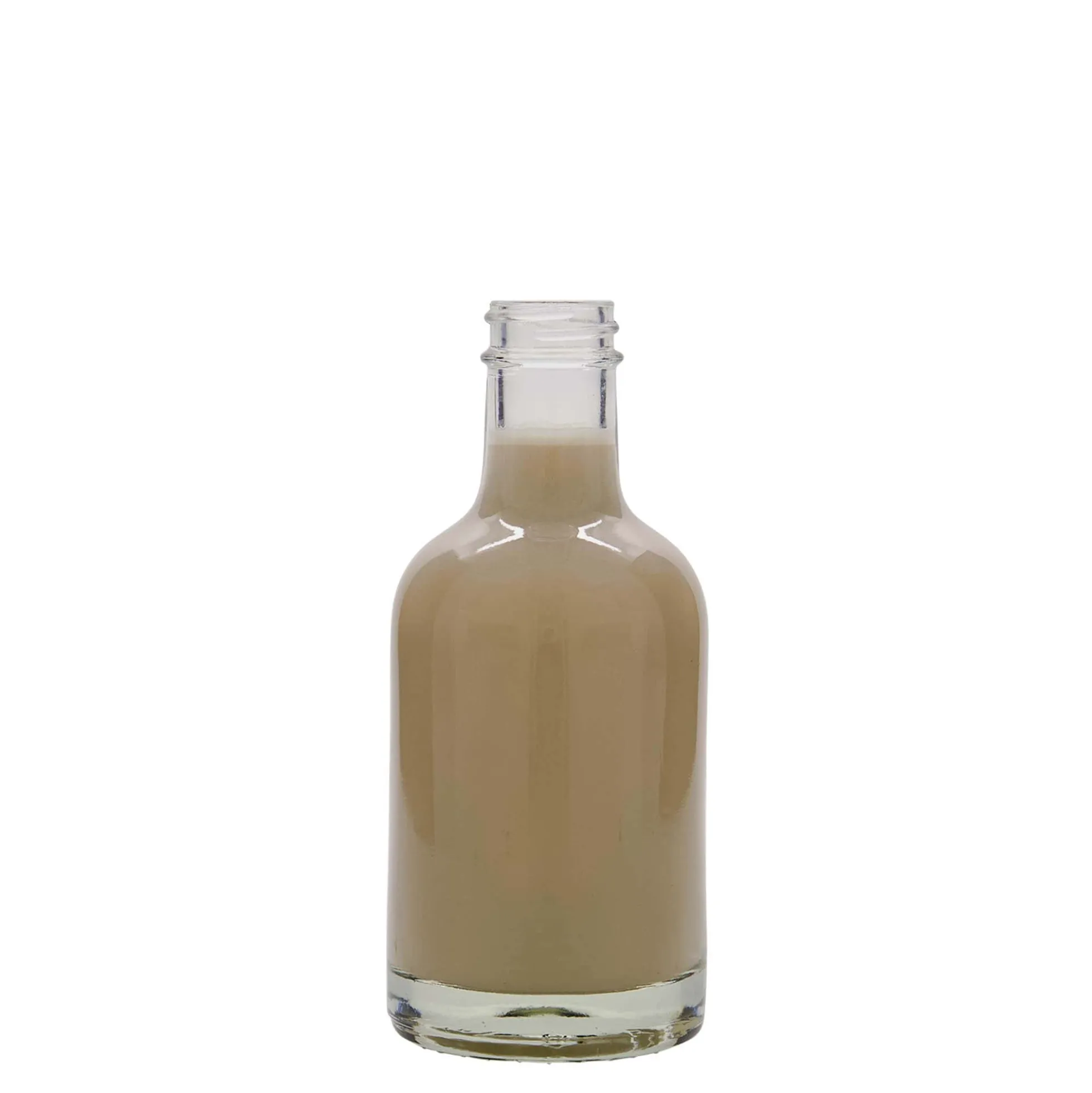 Bottiglia di vetro da 200 ml 'First Class', bocca: GPI 28