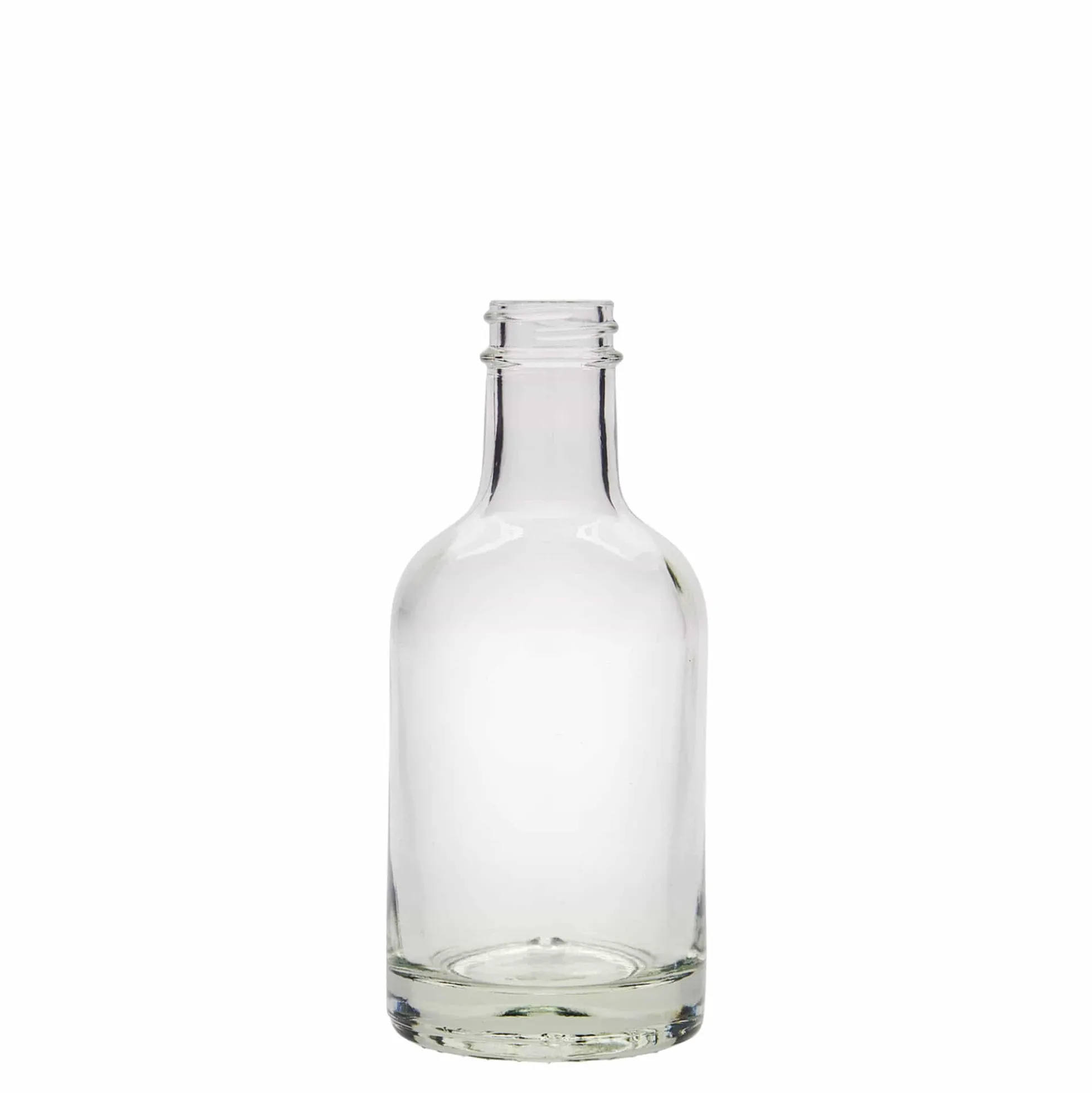 Bottiglia di vetro da 200 ml 'First Class', bocca: GPI 28