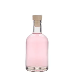 Bottiglia di vetro da 250 ml 'First Class', bocca: sughero