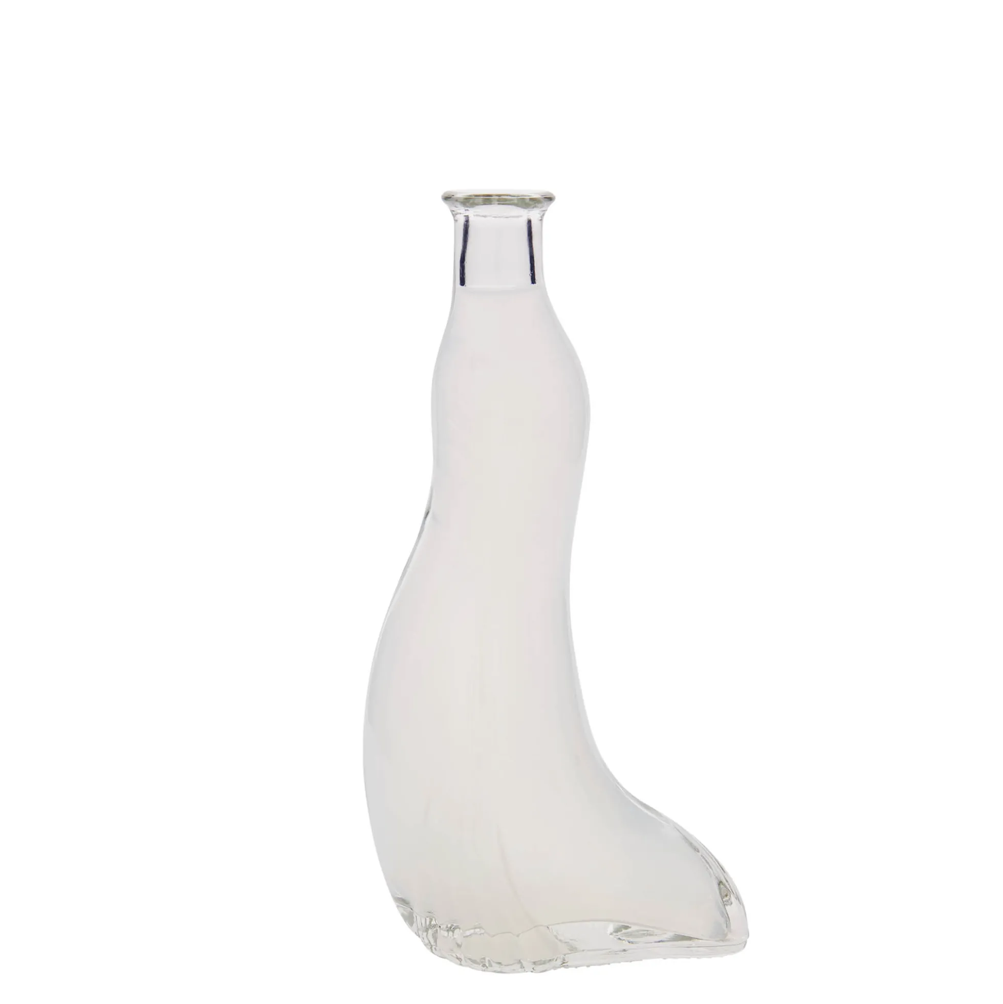 Bottiglia di vetro da 200 ml 'Foca', bocca: sughero