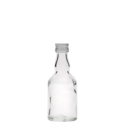 Bottiglia di vetro da 50 ml 'Georgio', bocca: PP 18