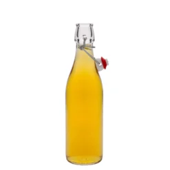 Bottiglia di vetro da 500 ml 'Giara', bocca: chiusura a leva