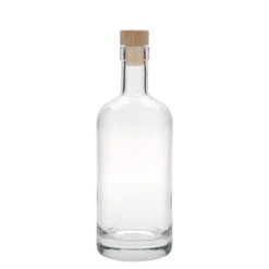 Bottiglia di vetro da 500 ml 'Linea Uno', bocca: sughero