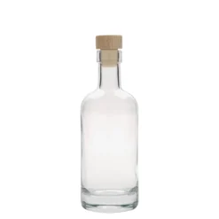 Bottiglia di vetro da 250 ml 'Linea Uno', bocca: sughero
