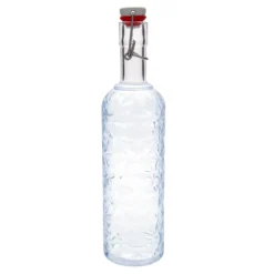 Bottiglia di vetro da 1.000 ml 'Oriente', bocca: chiusura a leva