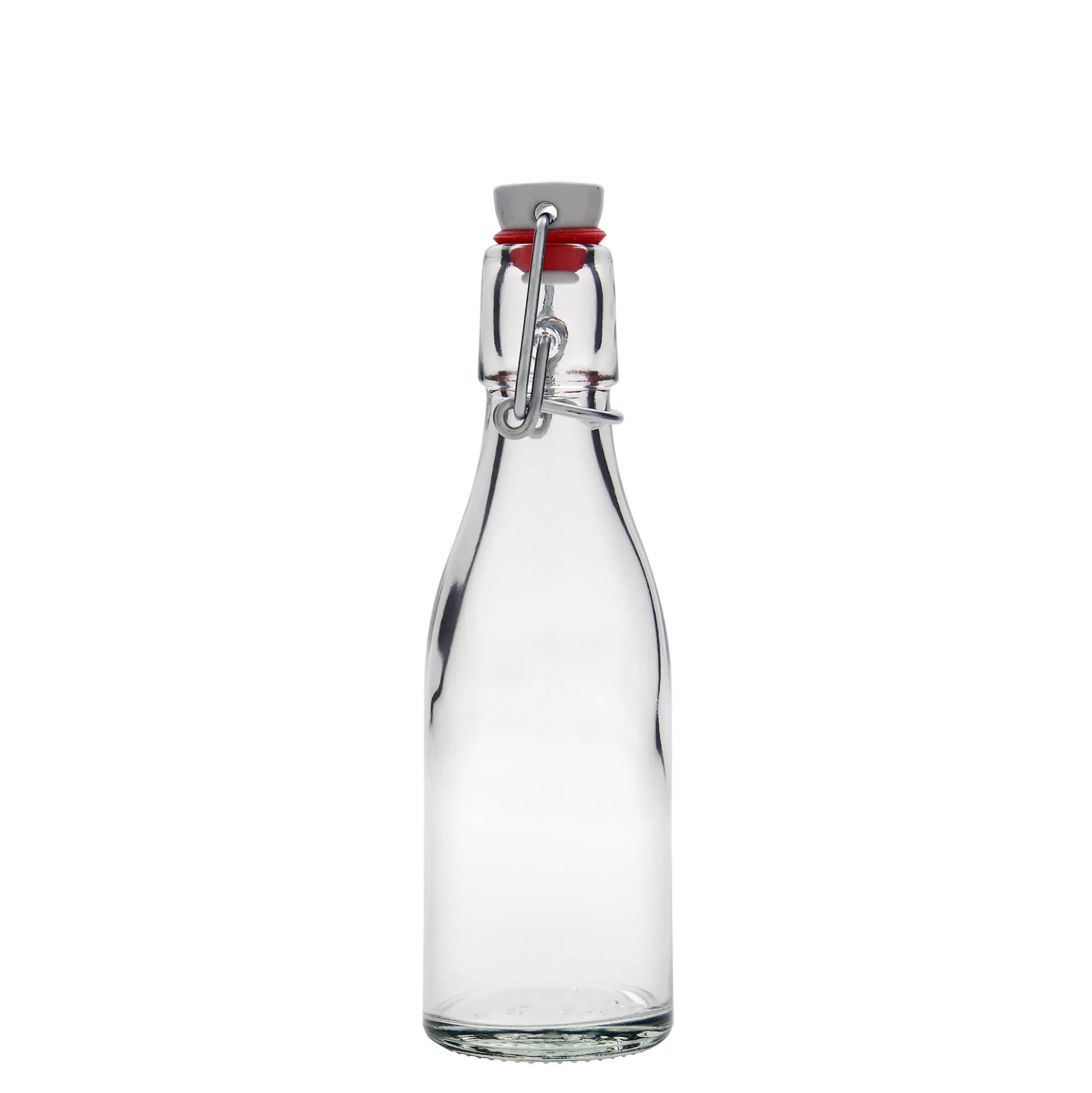 Bottiglia di vetro da 200 ml 'Paul', bocca: chiusura a leva