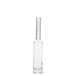 Bottiglia di vetro da 40 ml 'Platina', bocca: PP 18