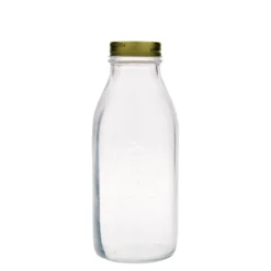 Bottiglia di vetro da 1.000 ml 'Quattro Stagioni', bocca: chiusura a vite