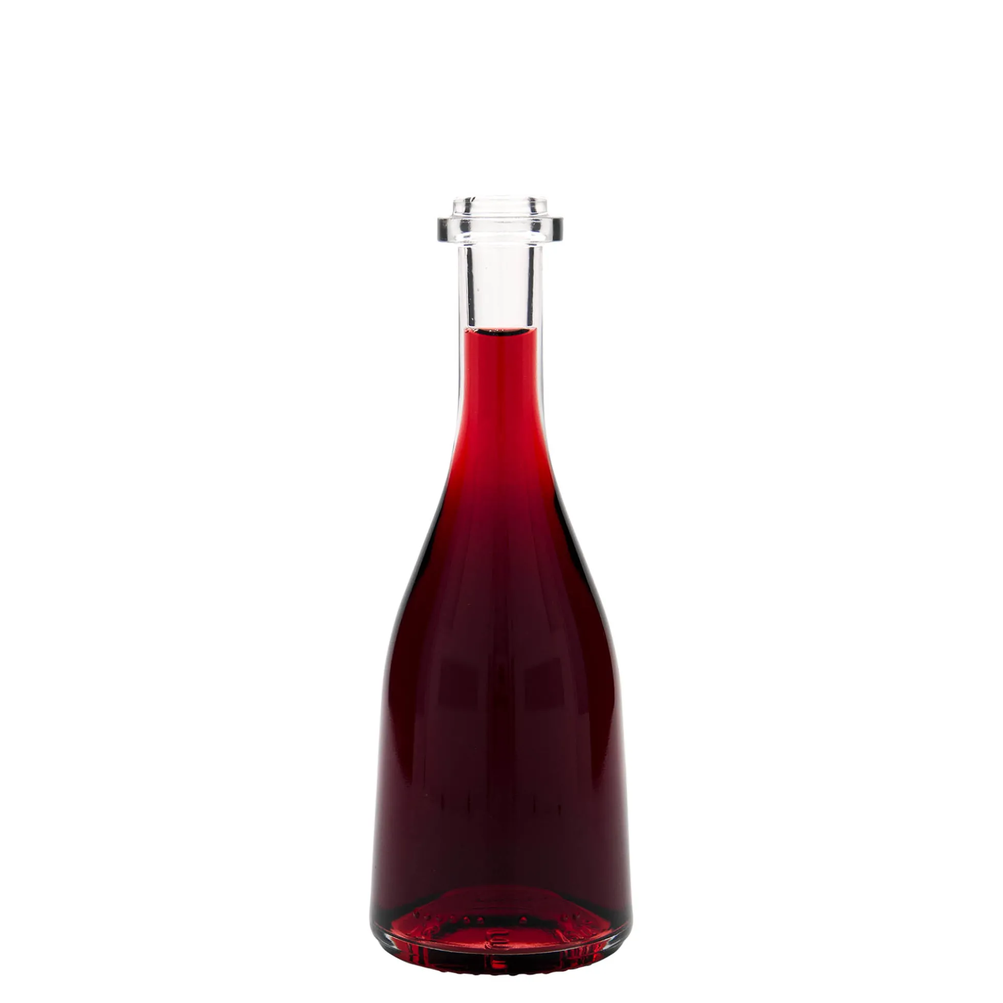 Bottiglia di vetro da 200 ml 'Rustica', bocca: sughero