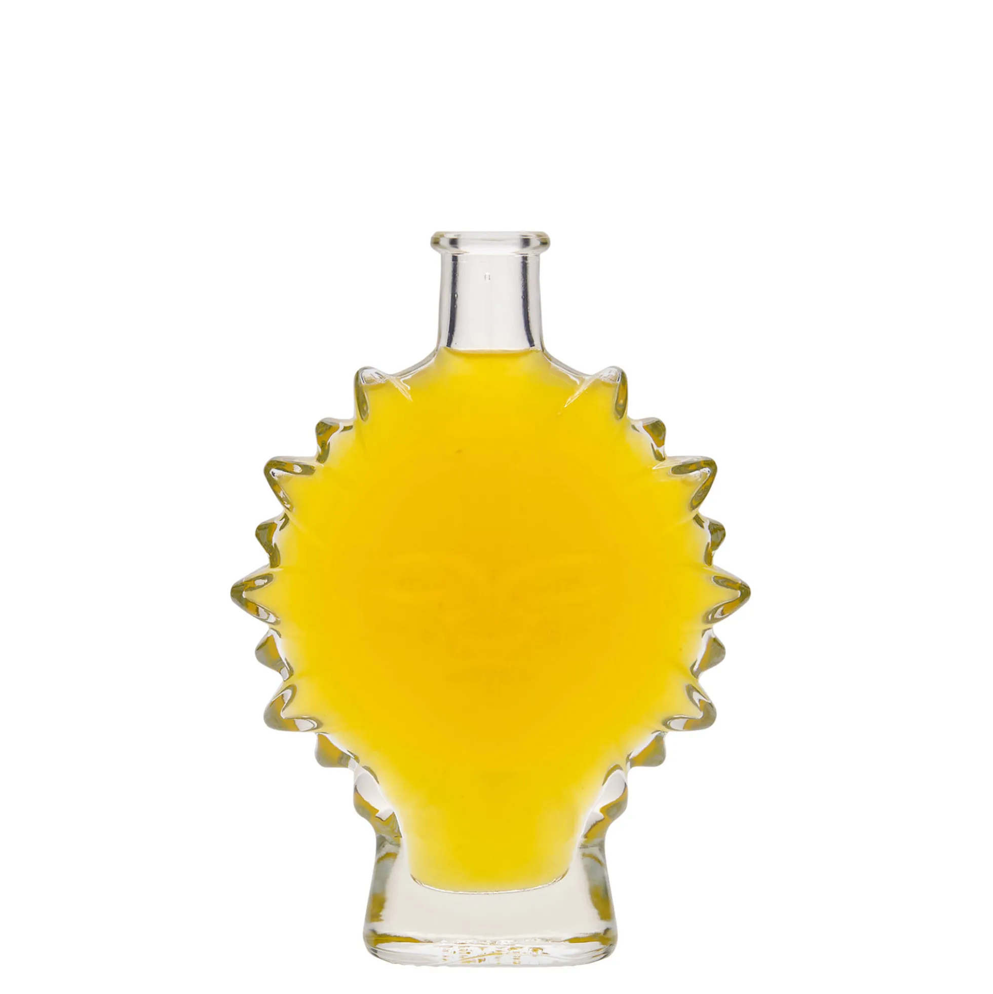 Bottiglia di vetro da 200 ml 'Sole', bocca: sughero