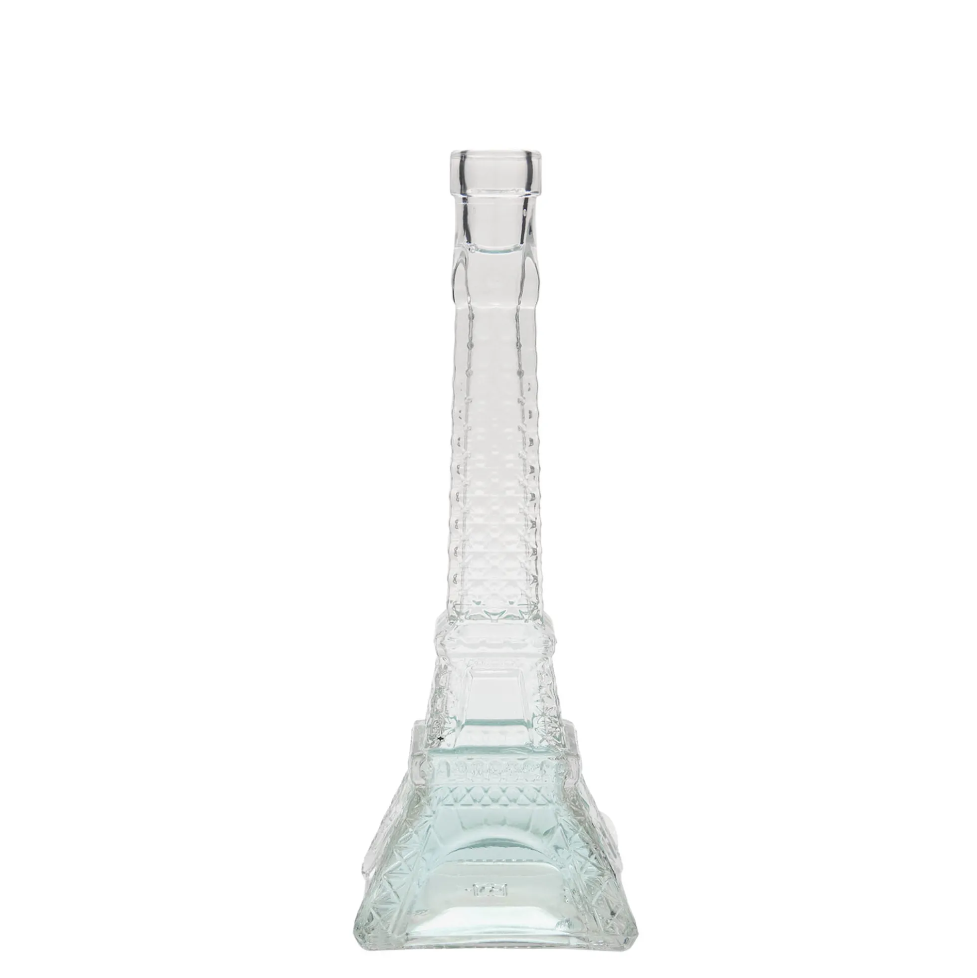 Bottiglia di vetro da 200 ml 'Torre Eiffel', bocca: sughero