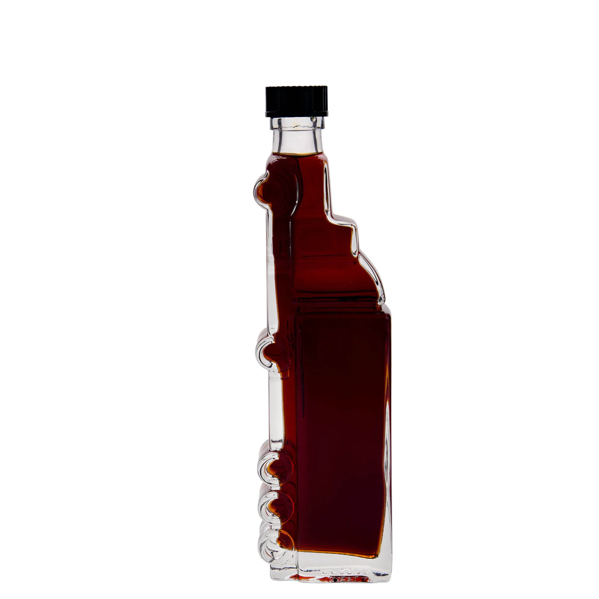 Bottiglia di vetro da 200 ml 'Truck', bocca: PP 25