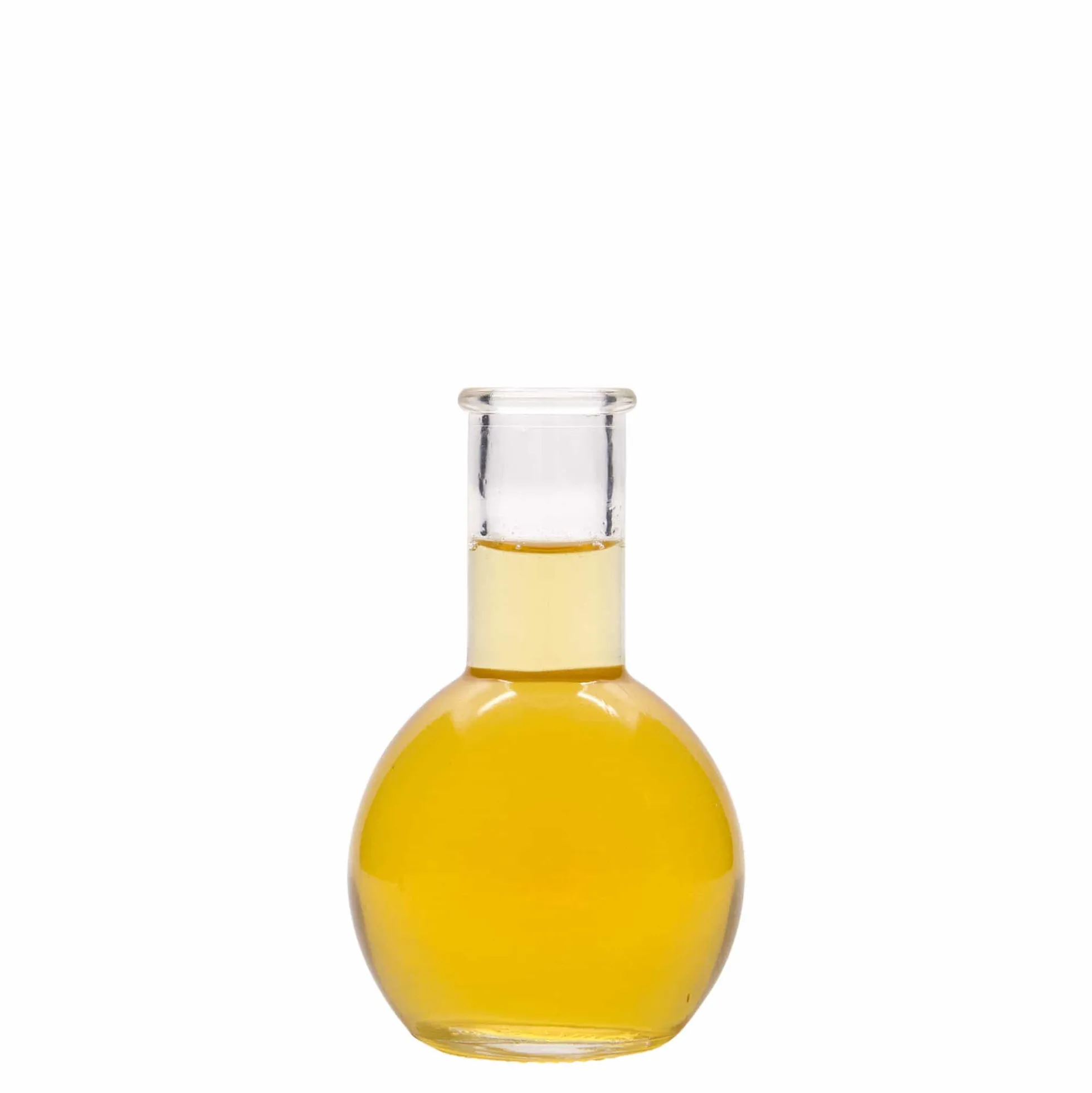 Bottiglia di vetro da 100 ml 'Tulipano', bocca: sughero