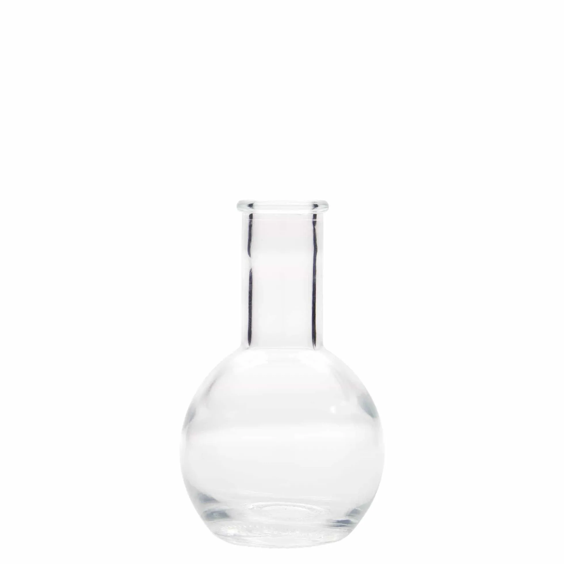 Bottiglia di vetro da 100 ml 'Tulipano', bocca: sughero