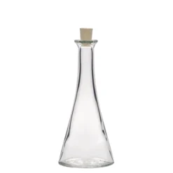 Bottiglia di vetro da 100 ml 'Veronica', semitonda, bocca: sughero