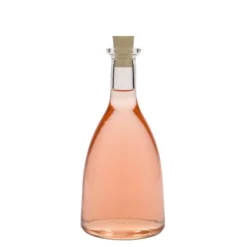 Bottiglia di vetro da 500 ml 'Viola', bocca: tappo in sughero