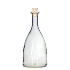 Bottiglia di vetro da 700 ml 'Viola', bocca: sughero
