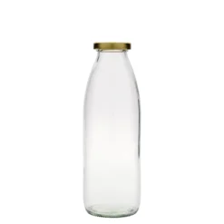 Bottiglia di vetro da 500 ml Vroni, bocca: Twist-Off (TO 43)