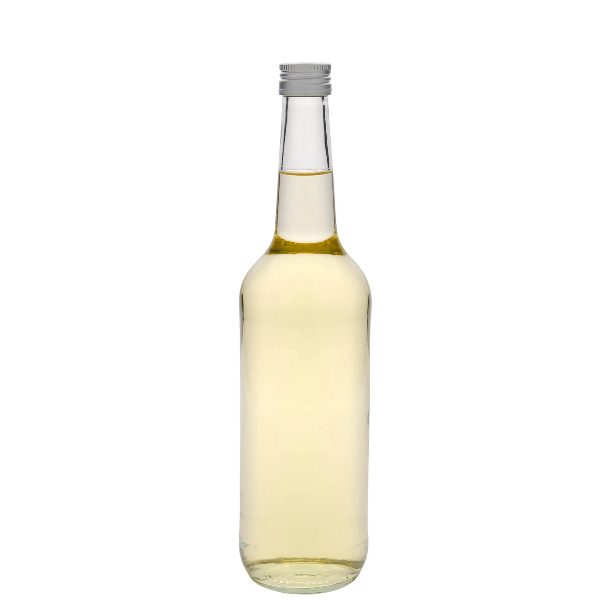 Bottiglia di vetro 700 ml, collo dritto, bocca: PP 28