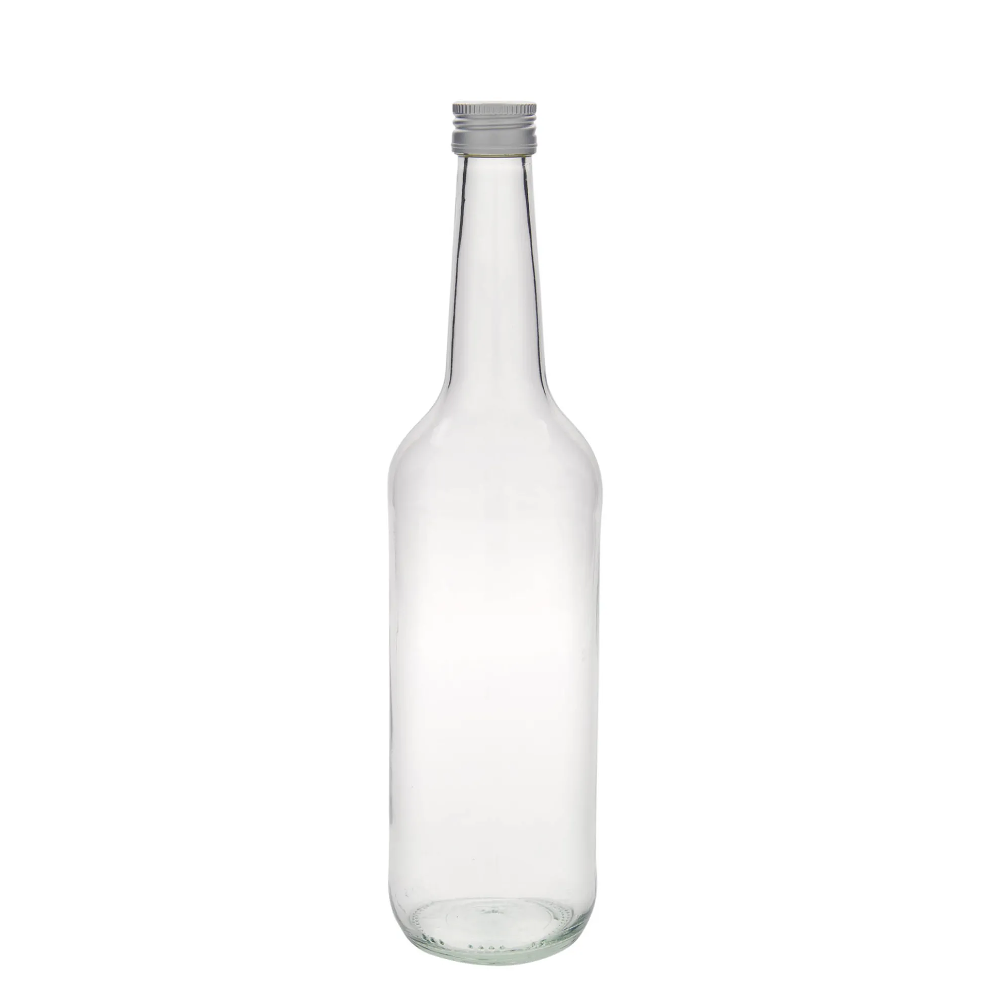 Bottiglia di vetro 700 ml, collo dritto, bocca: PP 28