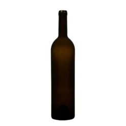 Bottiglia di vino 750 ml 'Liberty', verde antico, bocca: sughero