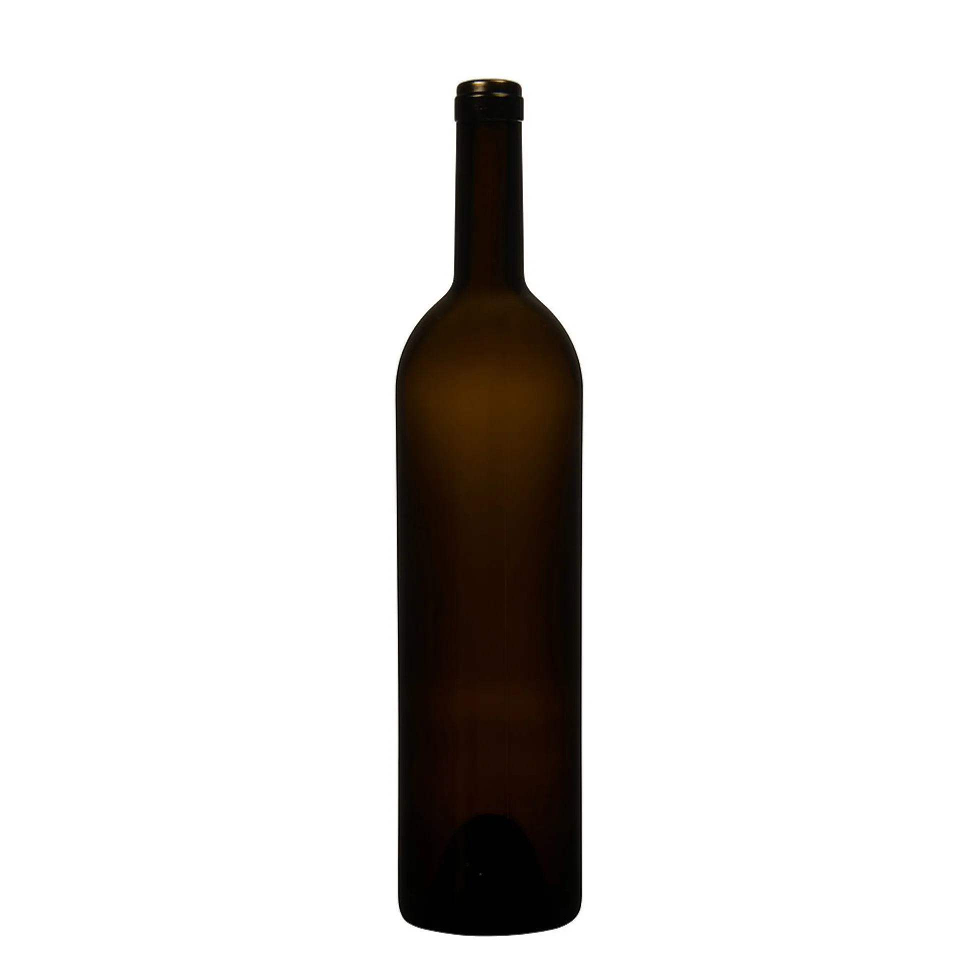 Bottiglia di vino 750 ml 'Liberty', verde antico, bocca: sughero