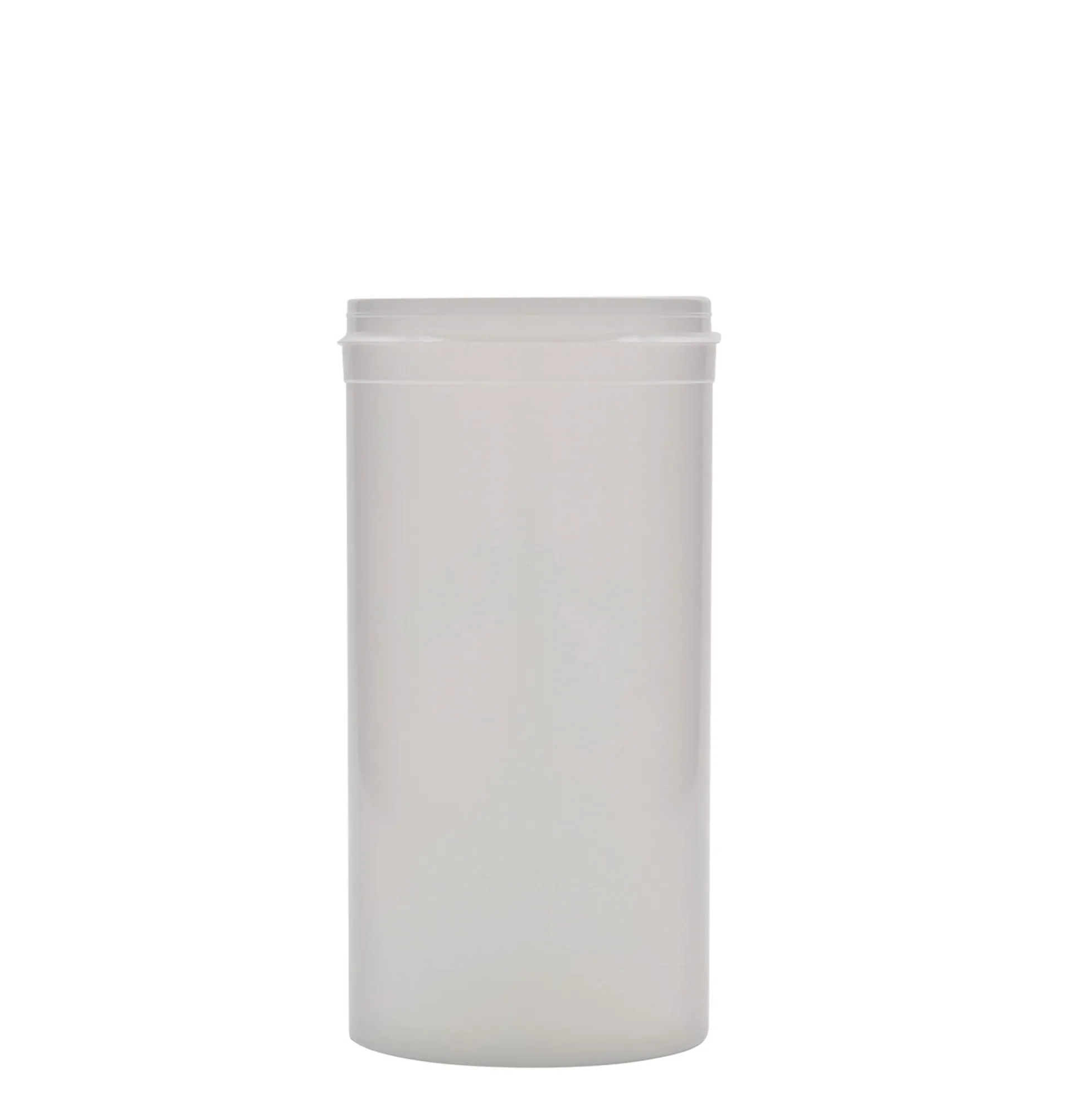 Bottiglia dosatrice da 655 ml 'Securibox', plastica PP, bianca, bocca: chiusura a vite