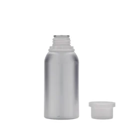 Bottiglia in alluminio da 275 ml, metallo, argento, bocca: DIN 32