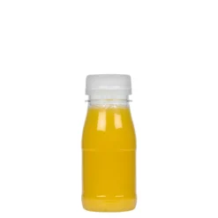 Bottiglia in PET da 150 ml 'Milk and Juice', plastica, bocca: 38 mm