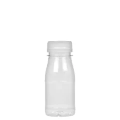 Bottiglia in PET da 150 ml 'Milk and Juice', plastica, bocca: 38 mm