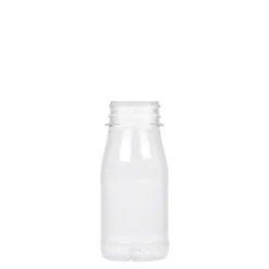 Bottiglia in PET da 150 ml 'Milk and Juice', plastica, bocca: 38 mm
