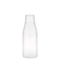Bottiglia in PET da 330 ml 'Milk and Juice', plastica, bocca: 38 mm