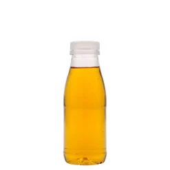 Bottiglia in PET da 330 ml 'Milk and Juice', plastica, bocca: 38 mm
