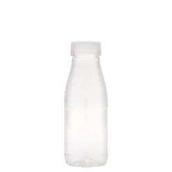Bottiglia in PET da 330 ml 'Milk and Juice', plastica, bocca: 38 mm
