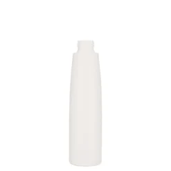 Bottiglia in plastica da 200 ml 'Donald', HDPE, bianca, bocca: 24/410
